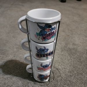 Disney's Stitch Mini Coffee Mug Set